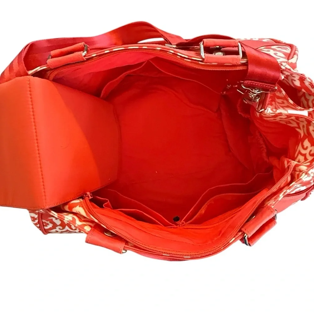 Petunia Pickle Bottom Wistful Weekend Diaper Bag Orange